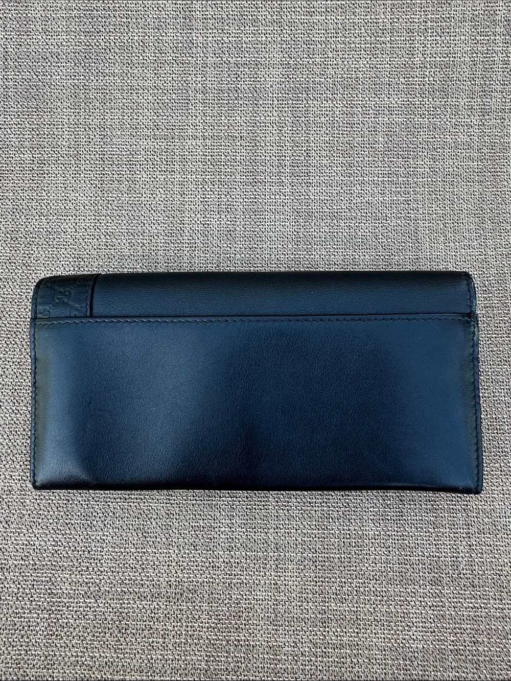 GUCCI Black Leather Long Wallet - Picture 10 of 10